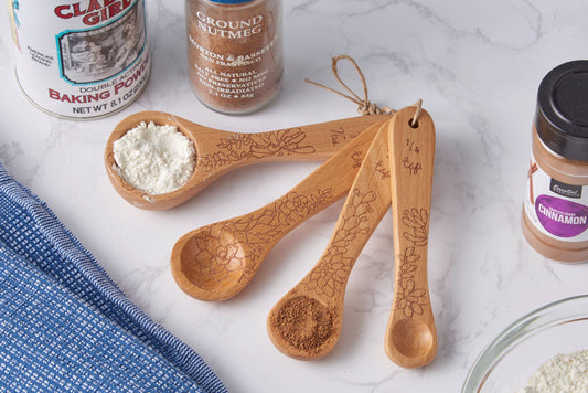 TALISMAN DESIGNS - Succulent Measuring Spoons Set