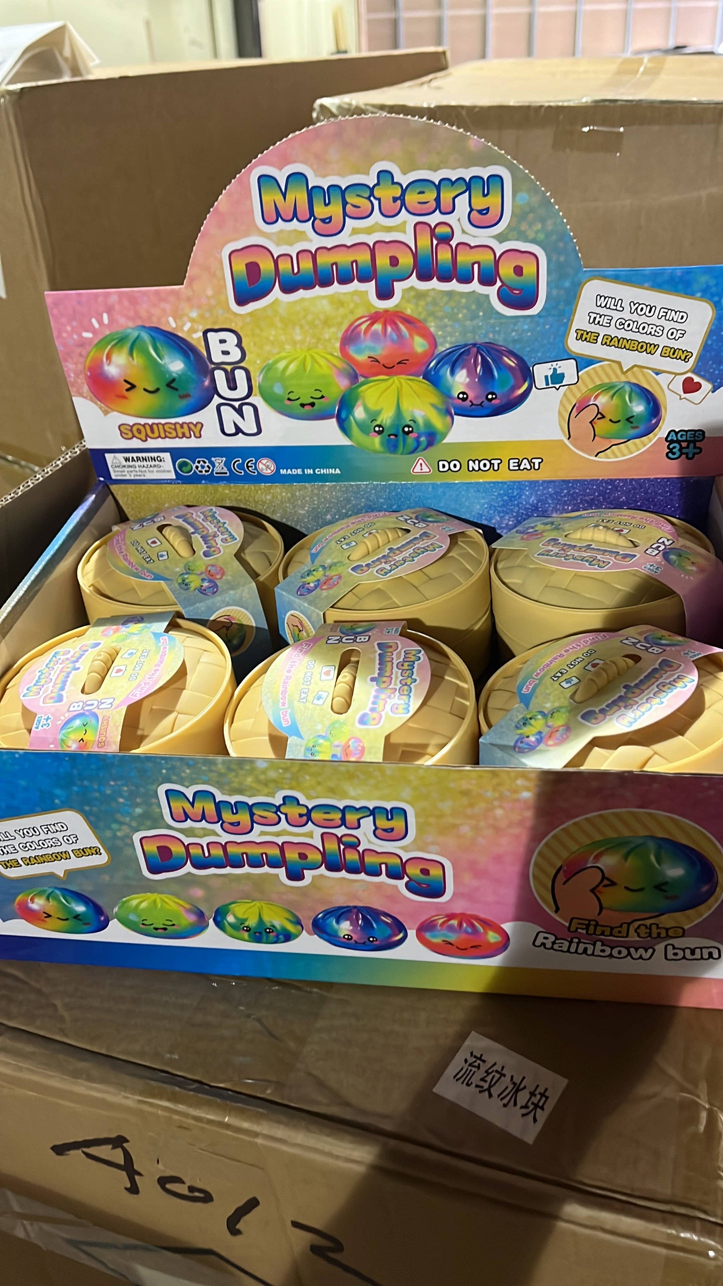 TieDye Squishy Dumplings Toy; Trending | HOT | A047