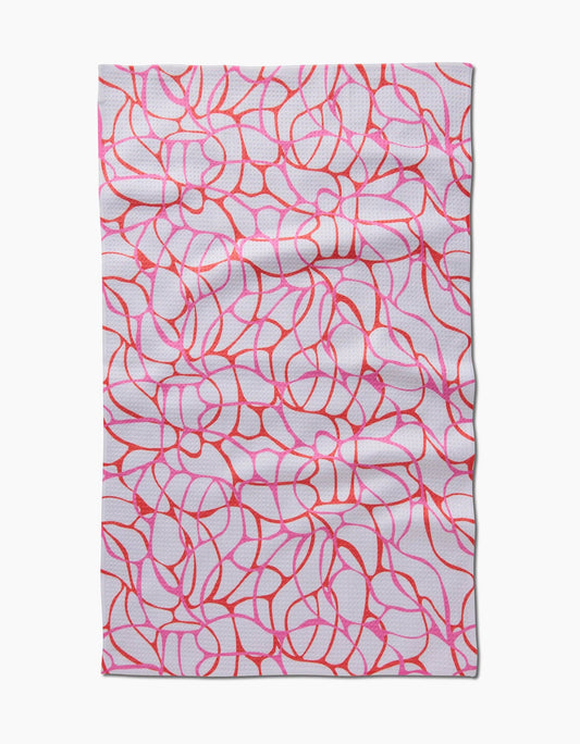 Geometry - Bubble Abstract Tea Towel