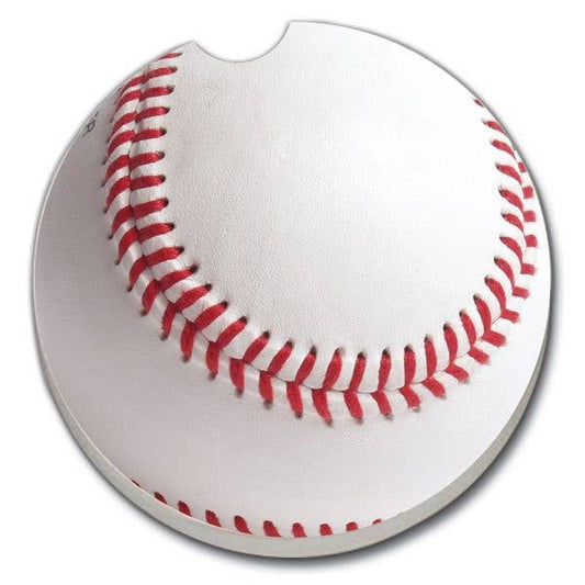 Baseball Bulk Absorbent Stone Car Coaster-NO PACKAGING