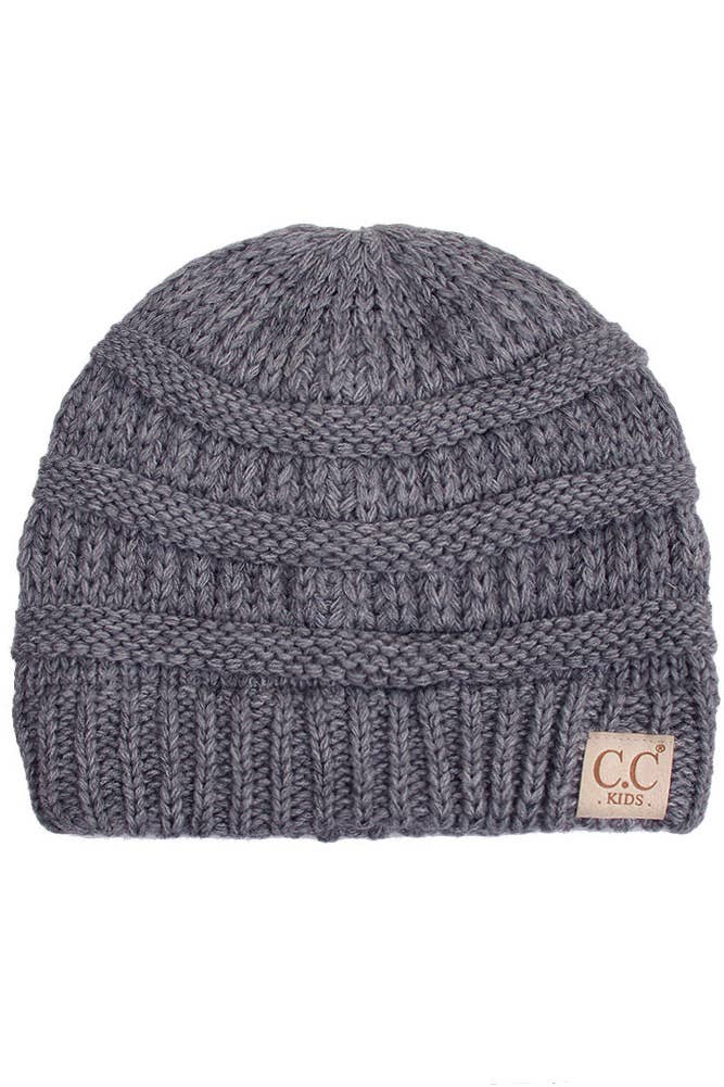 Hana - C.C Kids Solid Classic Knit Beanie