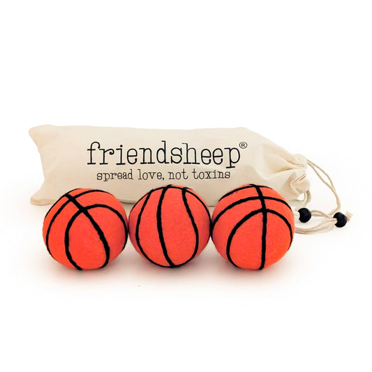 Friendsheep - Playoffs Basketball Eco Dryer Balls Trio - Set of 3