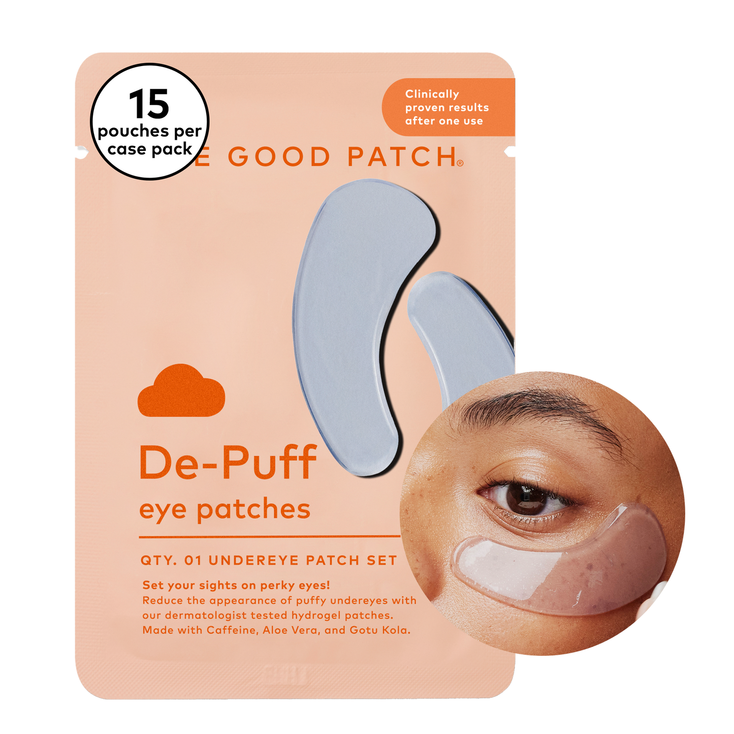 De-Puff Hydrogel Undereye Patches