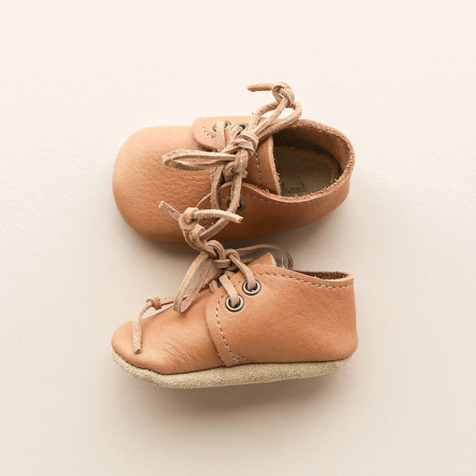 Baby Oxfords in Caramel | Baby Boy Shoes