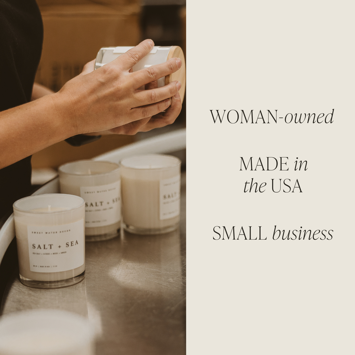 Sweet Water Decor - Island Air 11 oz Soy Candle - Home Decor & Gifts