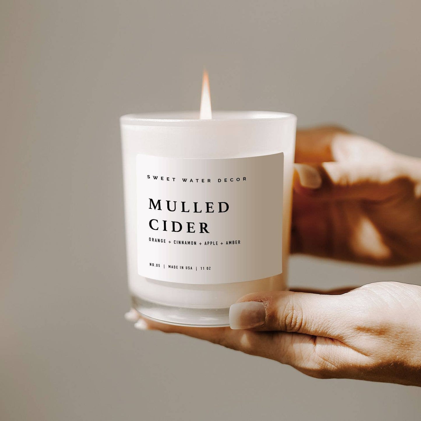 Mulled Cider 11 oz Soy Candle - Fall Decor & Gifts