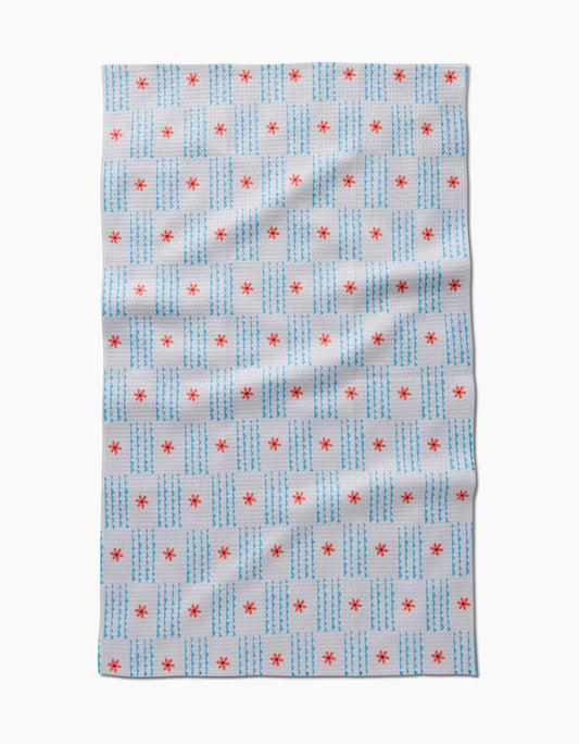 Geometry - Ziggy Floral Tea Towel