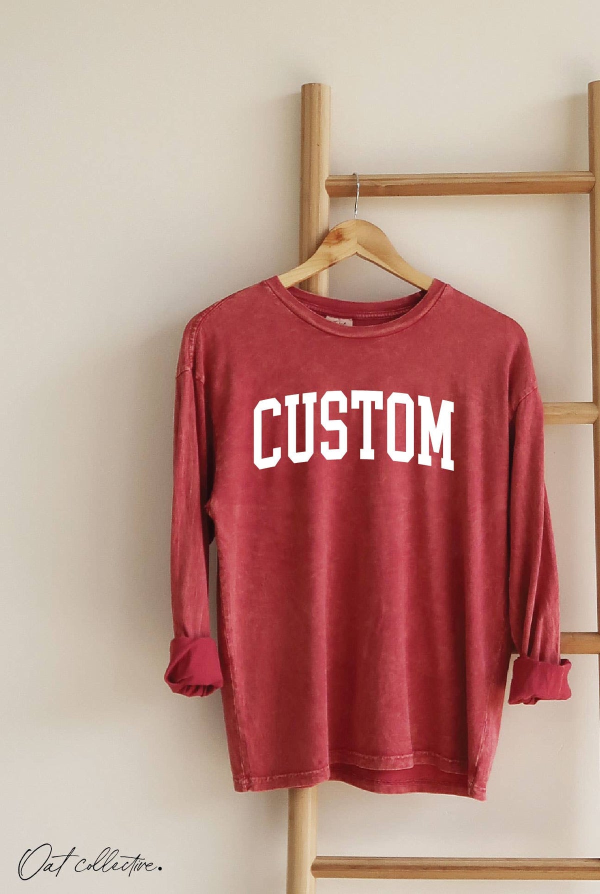 Benicia Mineral Washed Long Sleeve Graphic