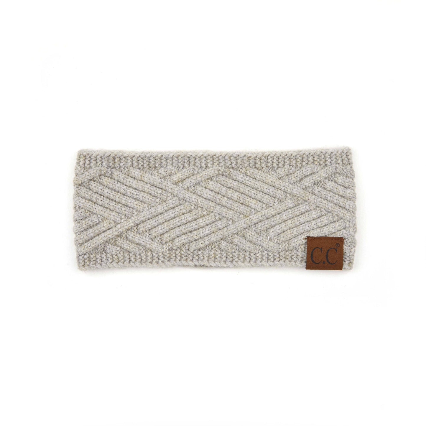 C.C Diagonal Stripe Crisscross Pattern Headwrap