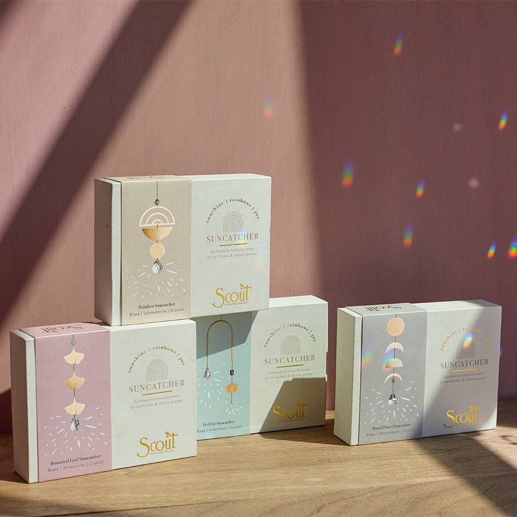 Scout Curated Wears - Suncatcher- Botanical Leaf/Amazonite