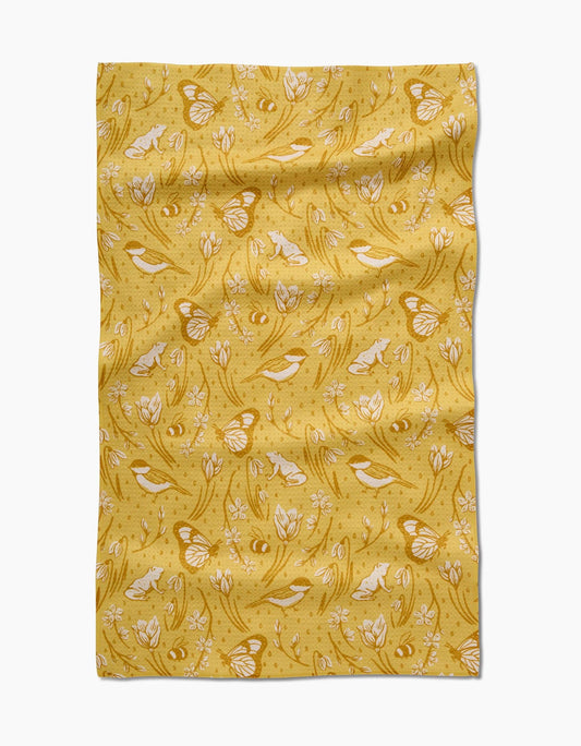 Geometry - Signs of Spring Tea Towel