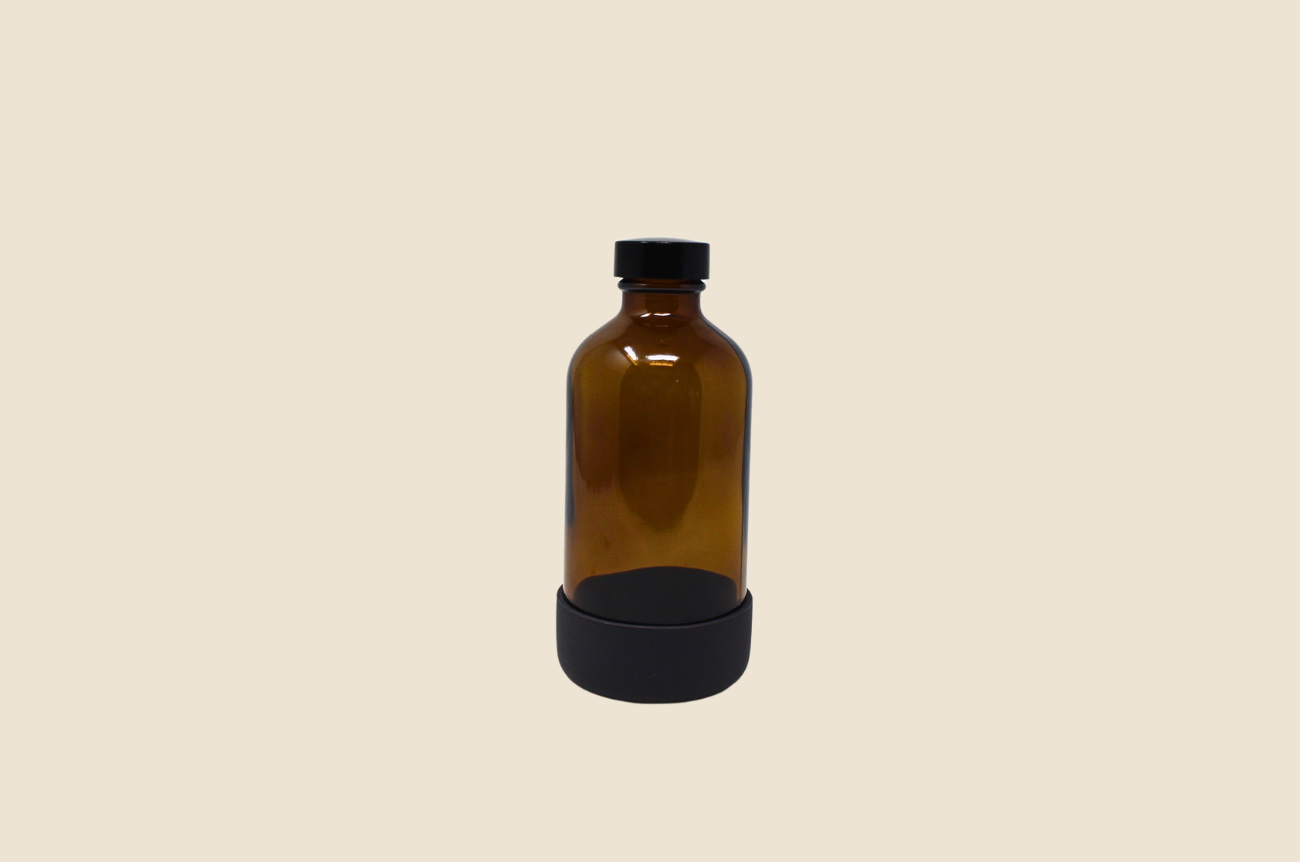 Silicone Bottle Boot – Non-Slip Base for 8oz Glass Bottles