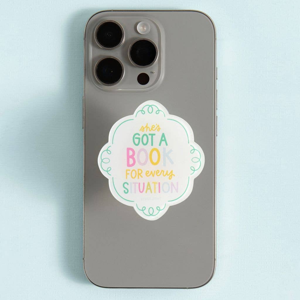 She's Got A Book For Every Situation E-Reader Grip