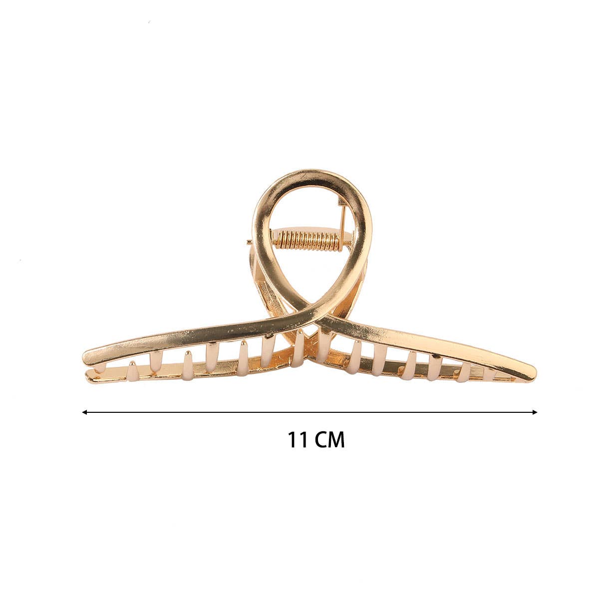 Gold Metal Hair Claws Strong Hold