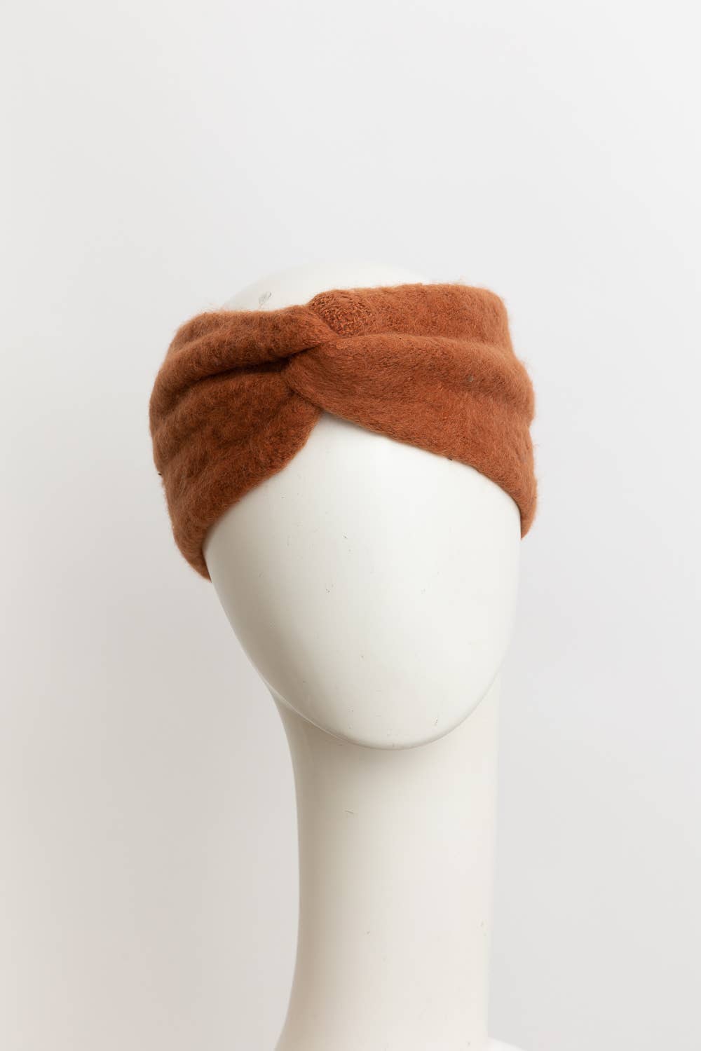 Huachi Twist Knot Boho Headband: Mustard