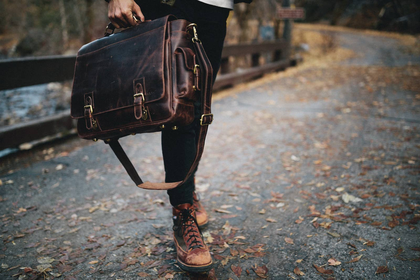 Kodiak Leather - Sitka Leather Messenger