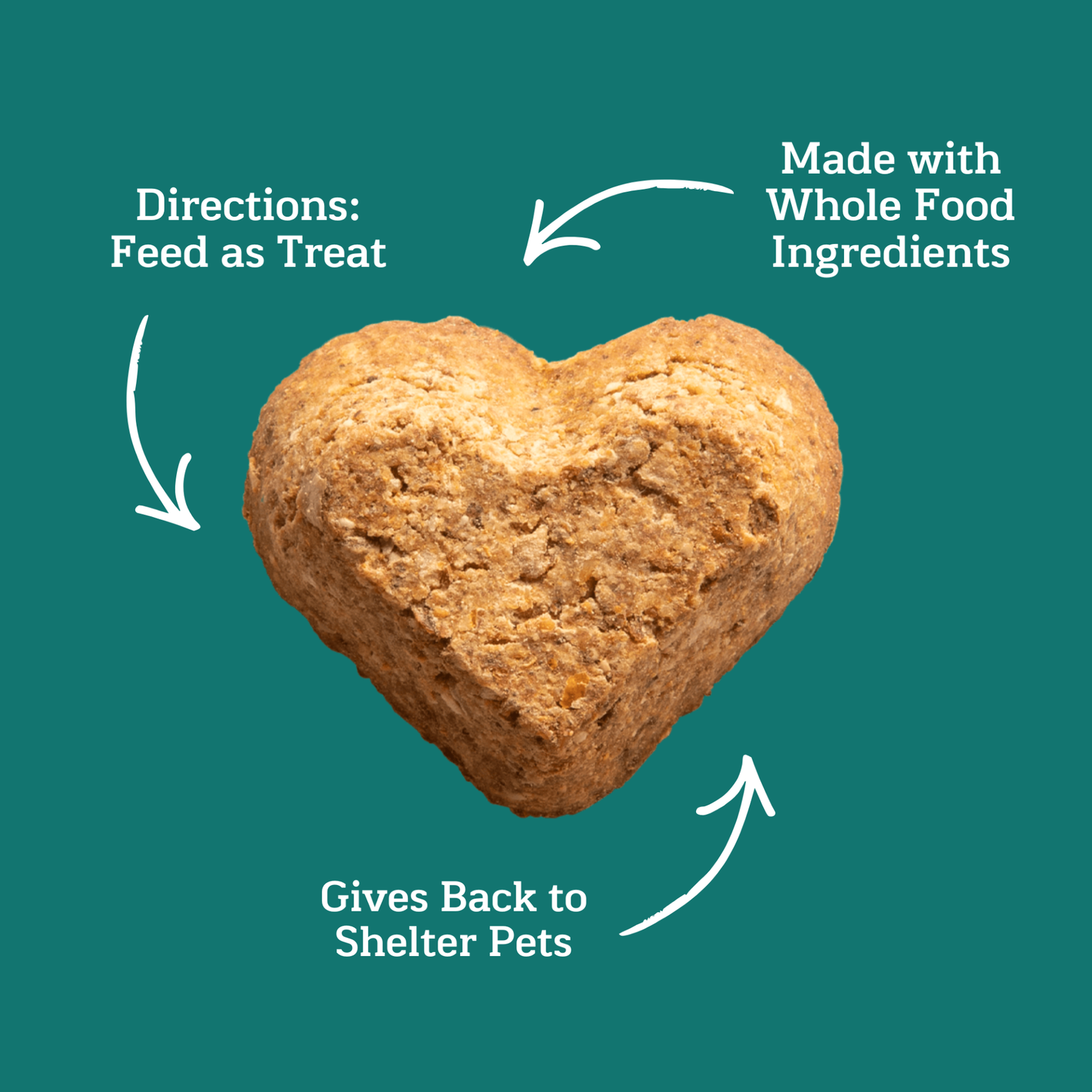 GivePet Doghouse Rock Dog 11oz. Baked Biscuit Treats