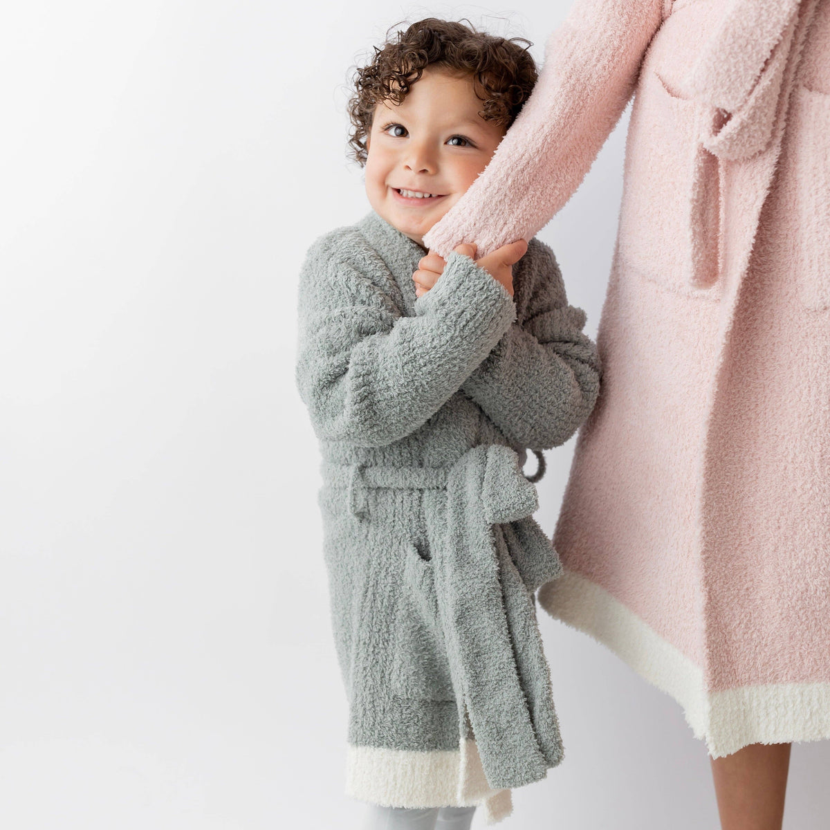 The Alani Mommy & Me Robe - Kiddo - Sage