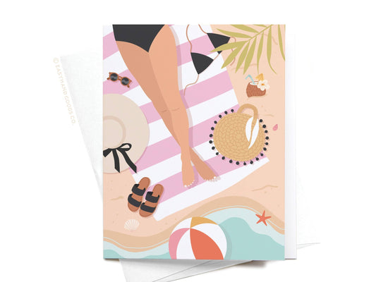 Vacay All Day Greeting Card