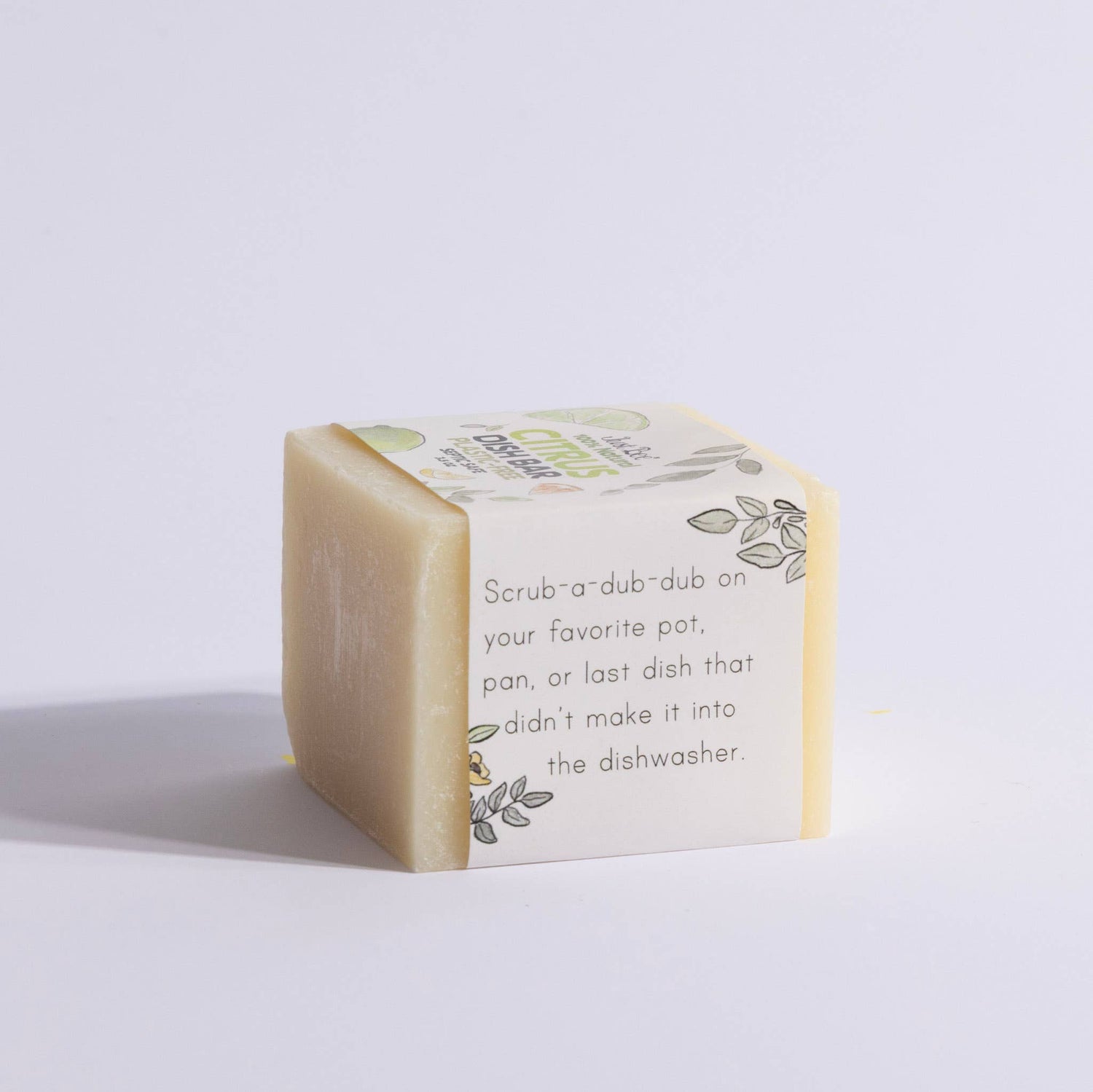 Citrus Dish Bar - Plastic Free - Thumbnail 2