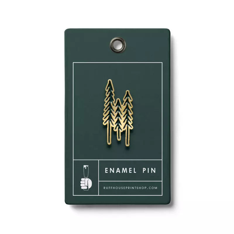 Enamel Pin | Evergreen Trees