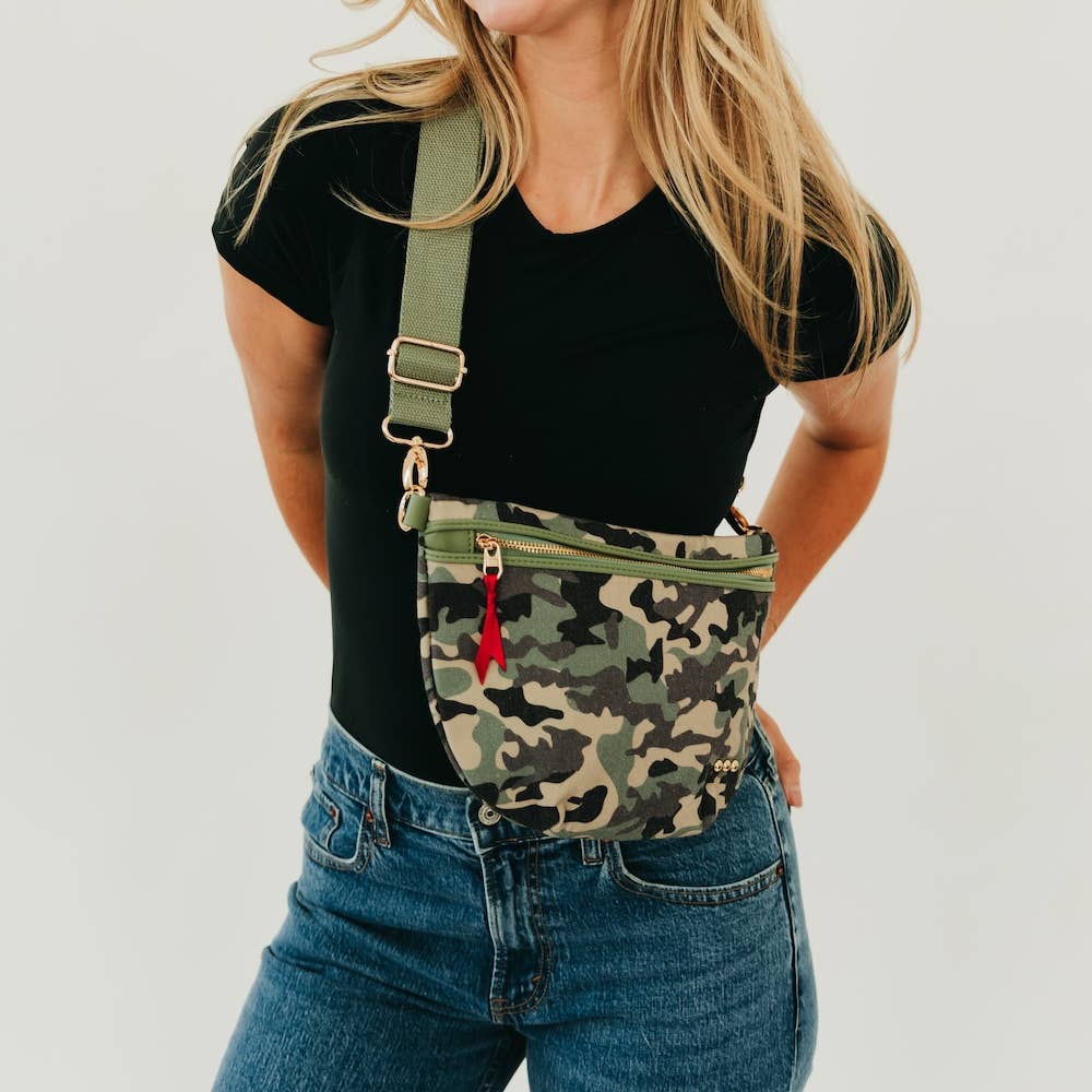 Callahan Canvas Printed Bum Bag