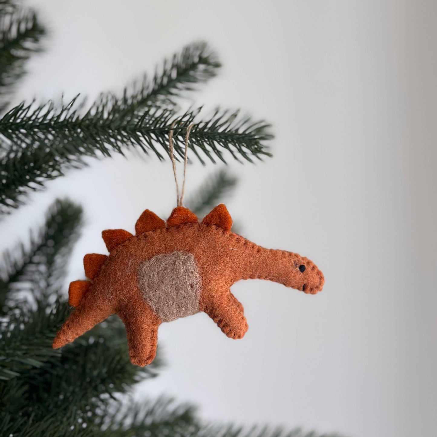 Felt Dinosaur Ornament