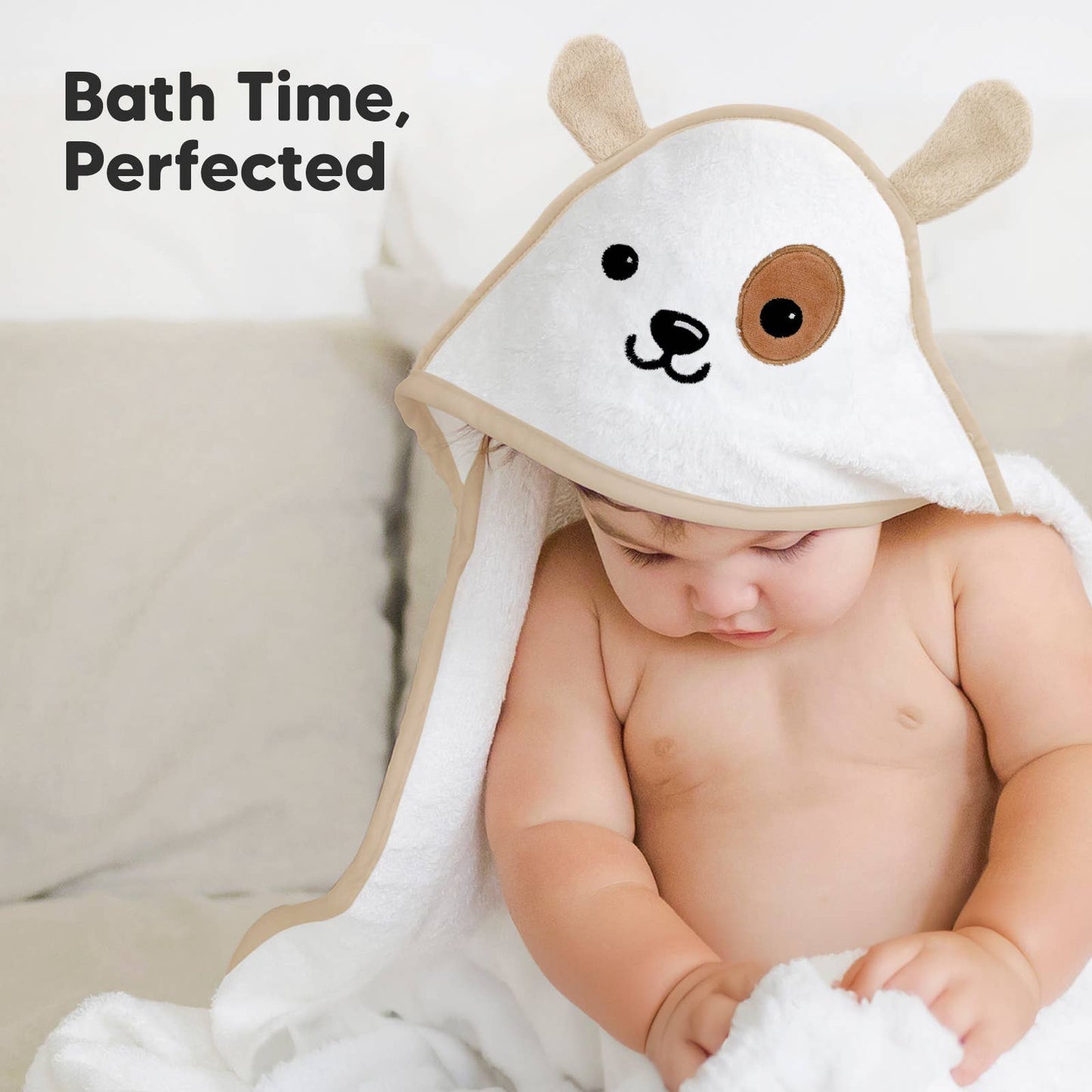 KeaBabies - KeaBabies Cuddle Baby Hooded Towel