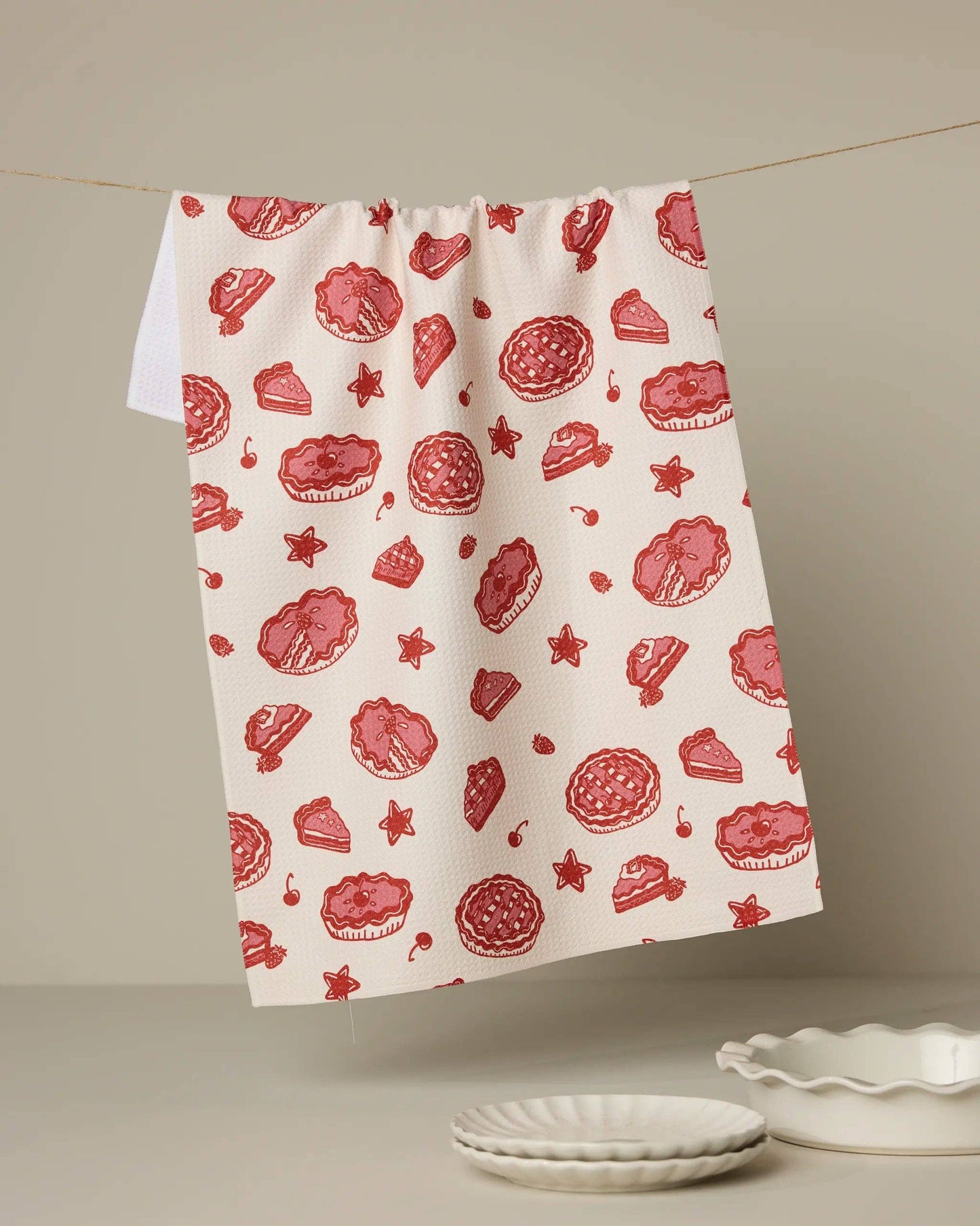 Pie-triotic Tea Towel