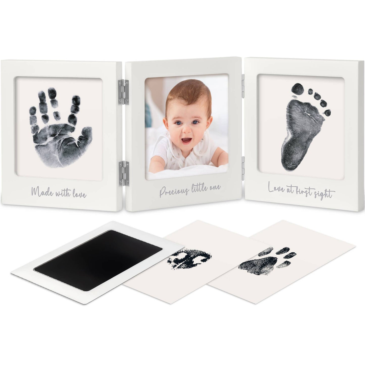 Fond Inkless Baby Handprint and Footprint Kit, Newborn Gifts