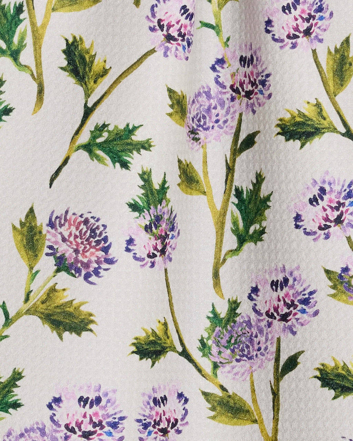Blooming Thistle Mini Towel