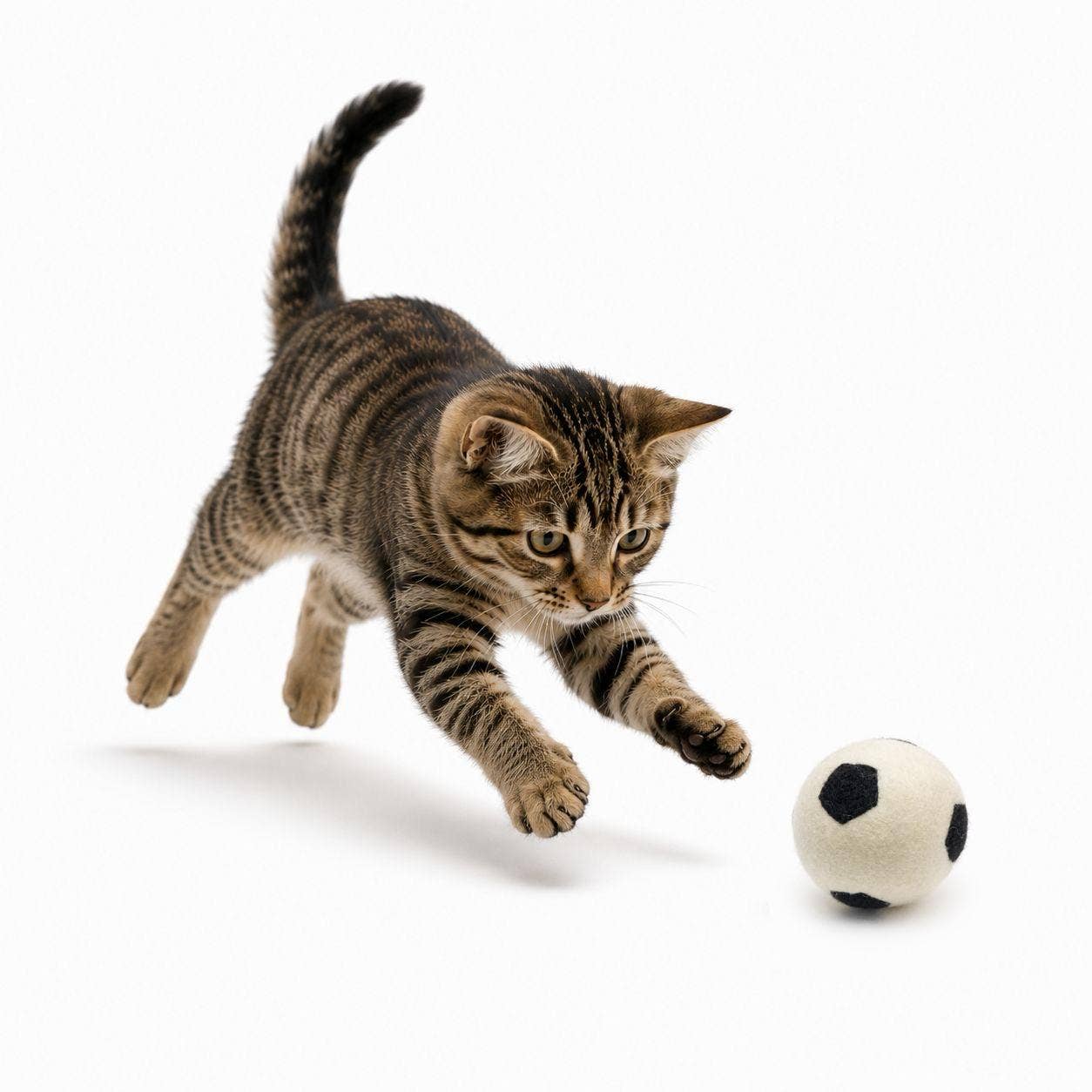 Soccer Felt Wool Eco Pet Toy / Fresheners