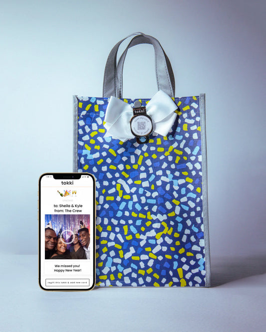 QR Code Video Message Gift Bag | illuminate | Medium Bag