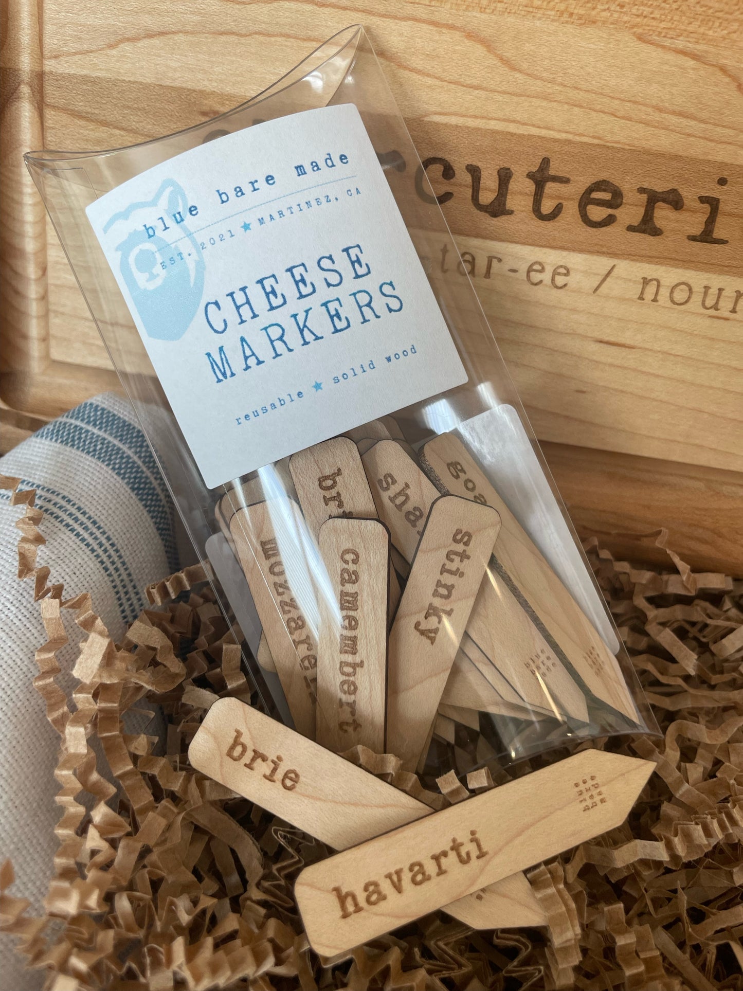 Charcuterie Cheese Stakes