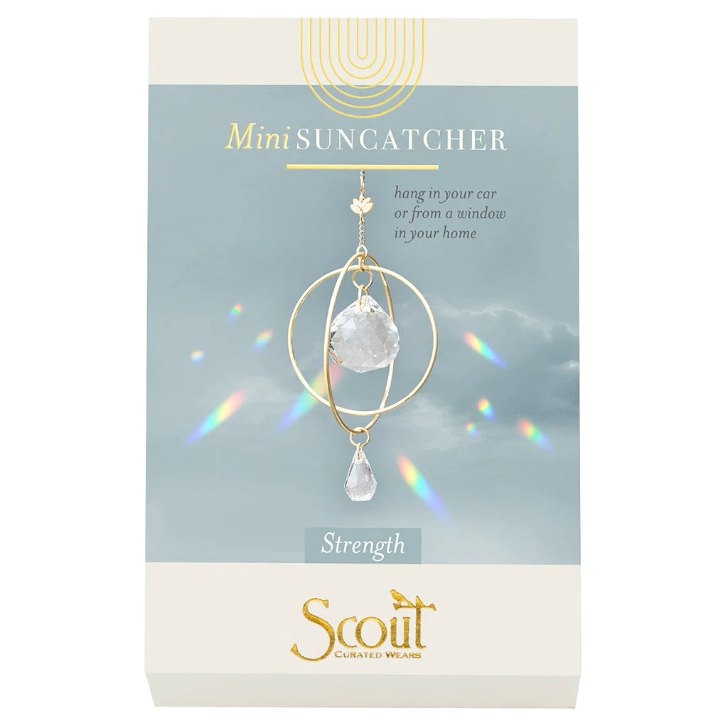 Mini Suncatcher | Lotus/Strength