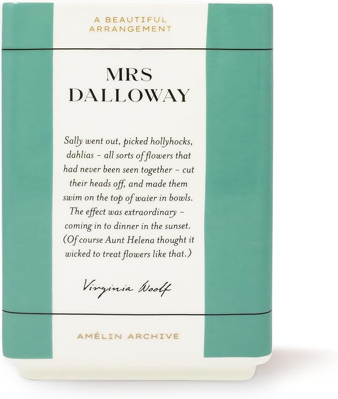 Large Book Vase | Mrs. Dalloway