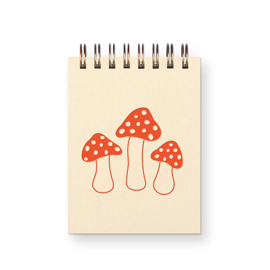 Mini Jotter Notebook | Mushroom
