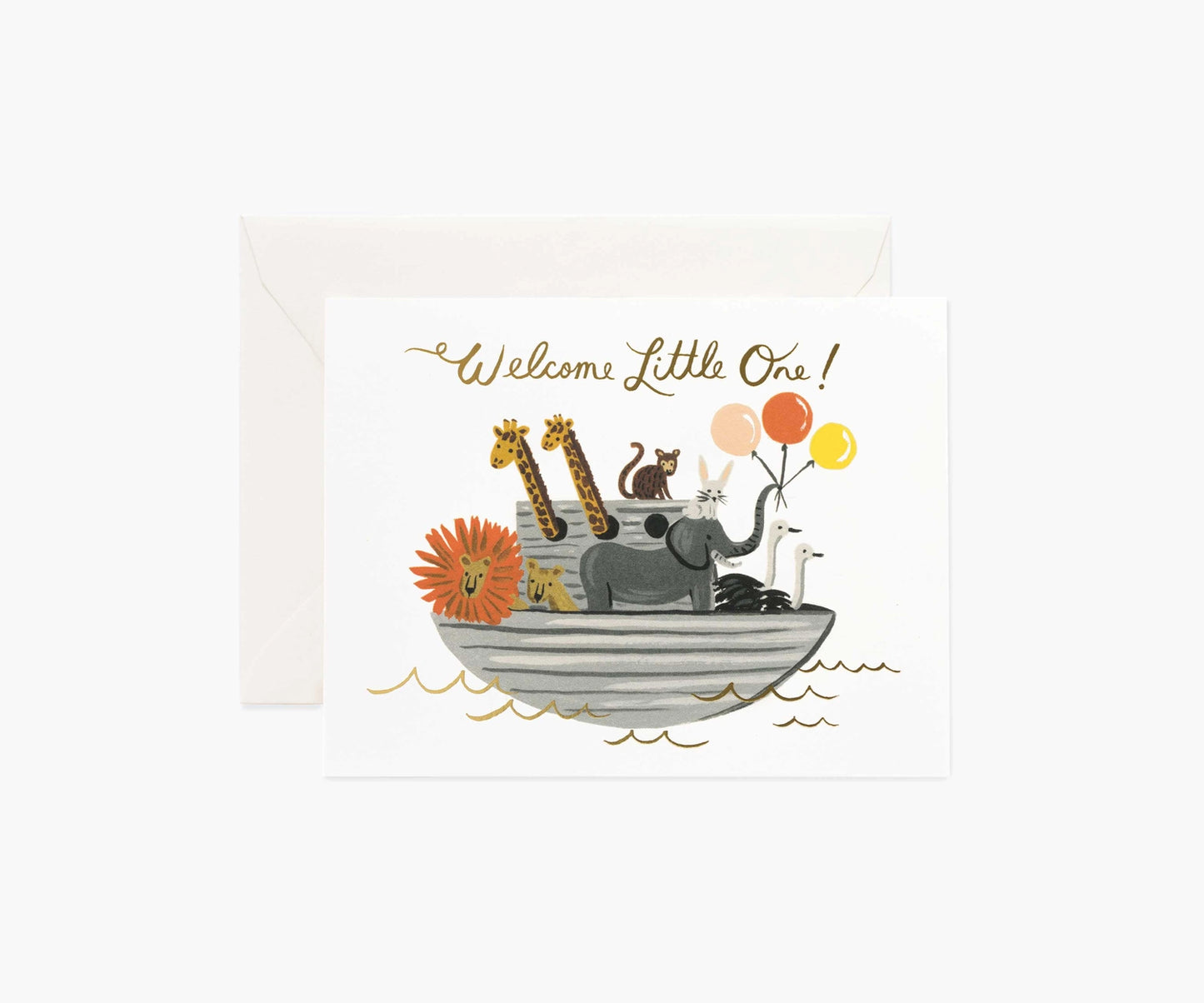 Noah's Ark Baby Card