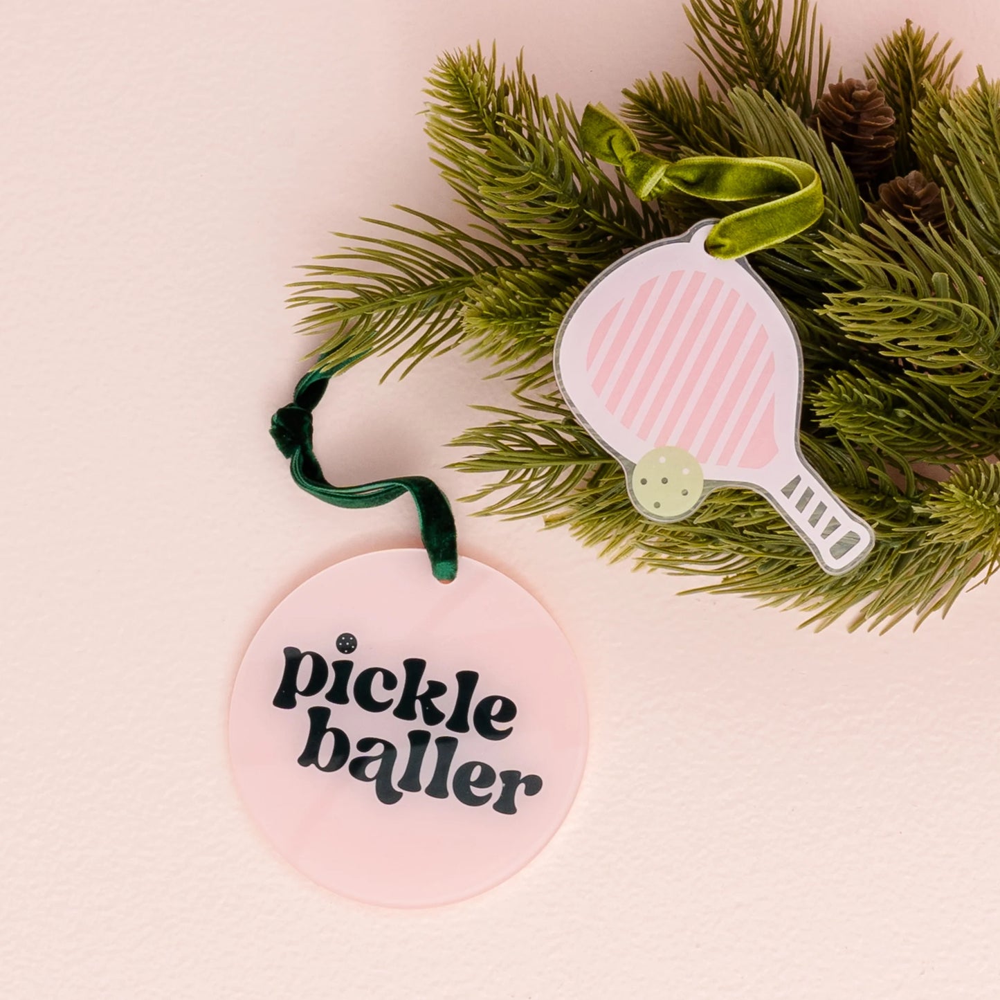 Pickleball Paddle Ornament