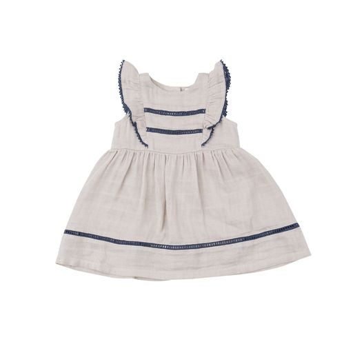 Smooth Sailing Ruffle Dress