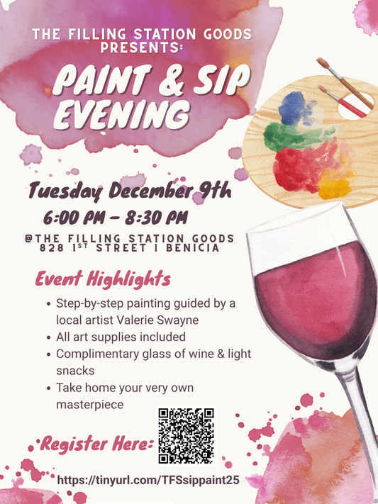 Sip & Paint Workshop | December 9th, 2025