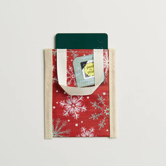 everGreeting™️ Card + Gift Card Holder | Snowfall