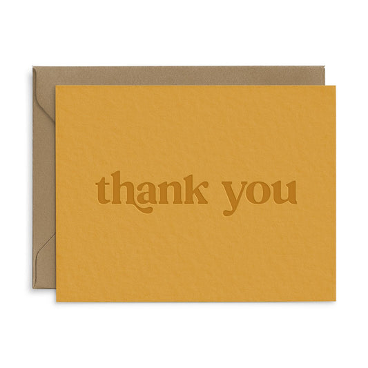 Thank You Greeting Card