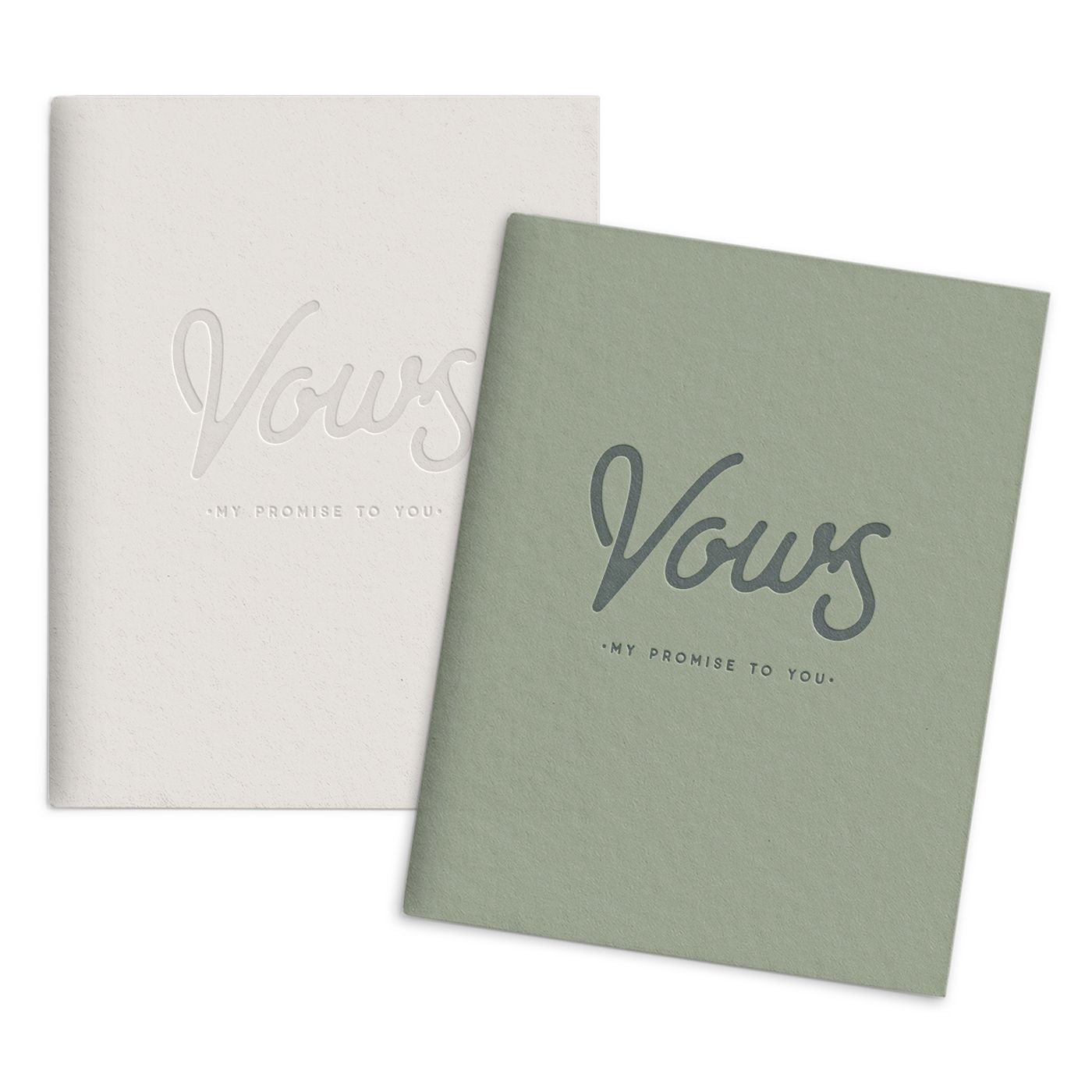 Wedding Vows Pocket Notebooks | Set of 2