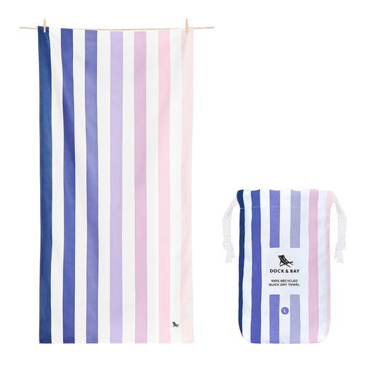 Quick Dry Towel Whitsunday Blue Quick