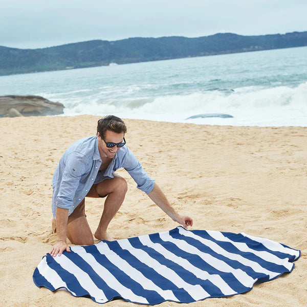 Recycled Round Beach Towel