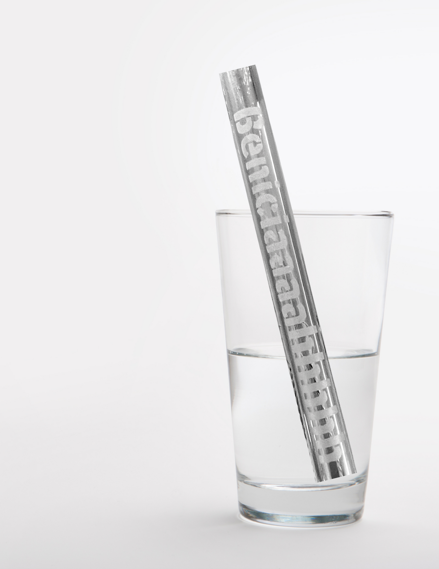 No-Break Reusable Glass Drinking Straw
