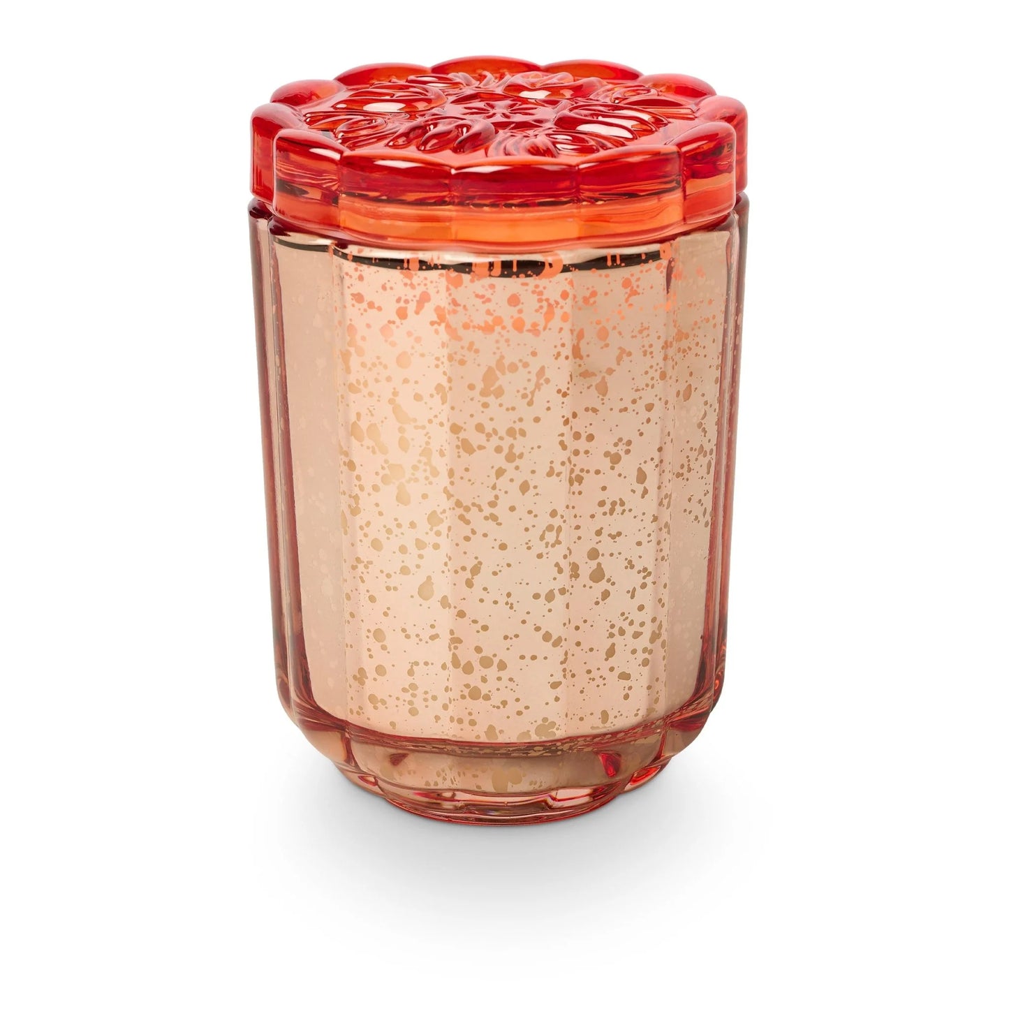 Flourish Mercury Glass Candle | Blood Orange