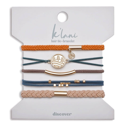 Hair Tie Bracelets -Discover: Medium