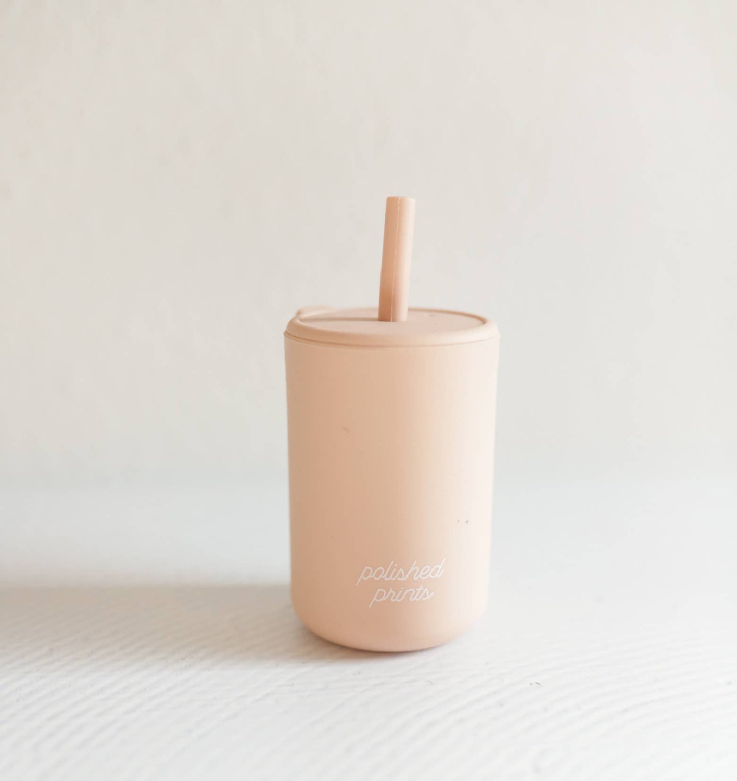Silicone Straw Cup with Straw and Lid